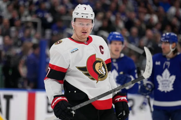 Brady Tkachuk tampering rumors defense
