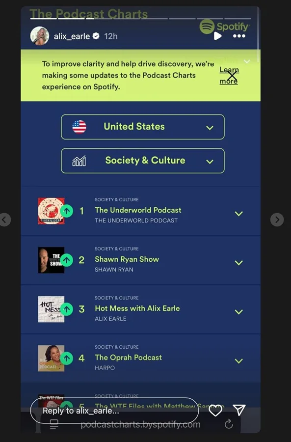 Braxton Berrios Alix Earle podcast milestone