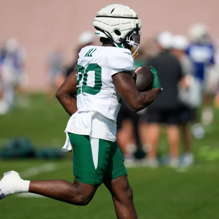 Breece Hall Jets preseason performance