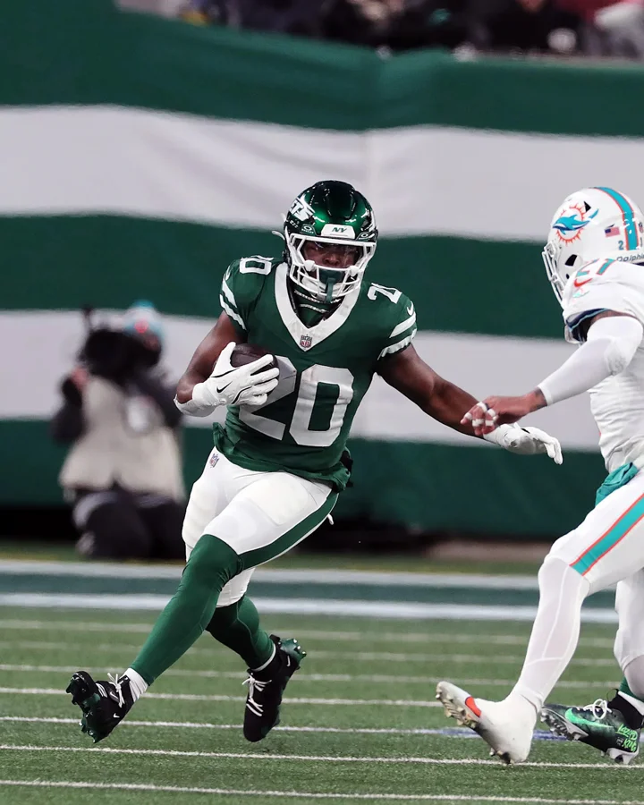 Breece Hall Jets running backs Breece Hall Jets running backs