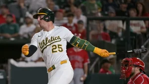 Brent Rooker Emerges as the A’s Iron Man with Unstoppable Streak and Leadership Impact
