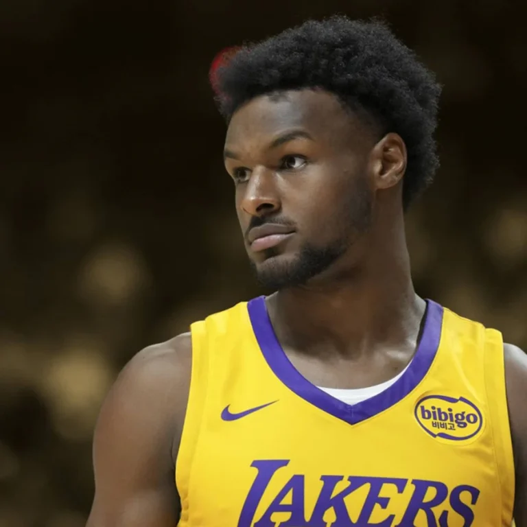 Bronny James defended by Gilbert Arenas