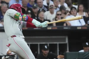 Bryce Harper Ejected After Controversial Check Swing Sparks MLB Fan Outcry