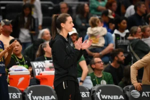 Caitlin Clark’s Fiery Bench Support Ignites Fever Despite Blowout Loss to Mercury