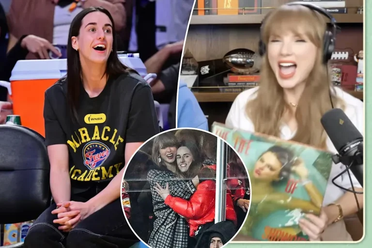 Caitlin Clark predicts Taylor Swift podcast
