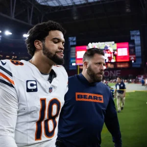 Caleb Williams Shows Frustration in Bears Camp, But GM Praises His Growth Amid Struggles