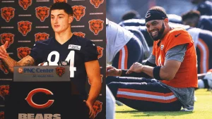 Nick Wright Predicts Caleb Williams Could Dominate Year 2 if Bears’ O-Line Holds Up