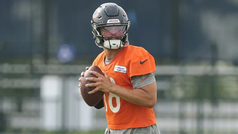 Caleb Williams training camp progress