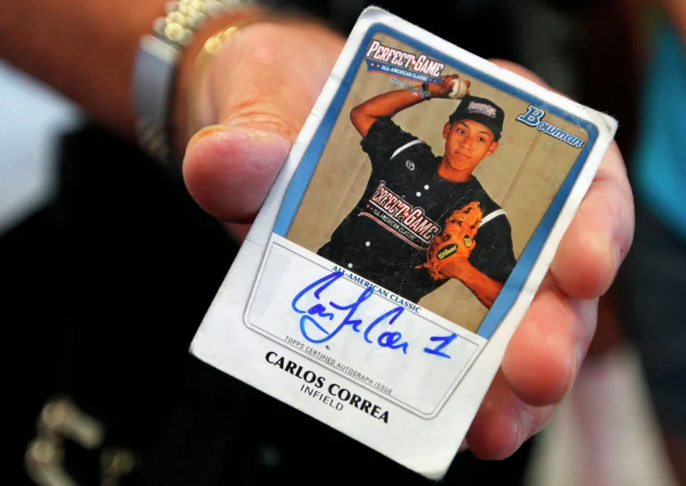 Carlos Correa Houston Astros Autographs