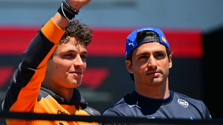 Carlos Sainz defends Lando Norris