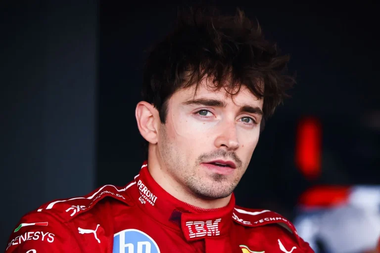 Charles Leclerc Ferrari lunch catch-up
