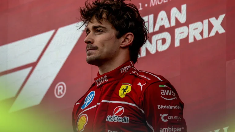 Charles Leclerc Ferrari victory claim