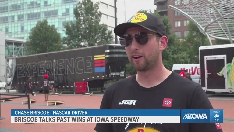 Chase Briscoe Iowa Speedway Change