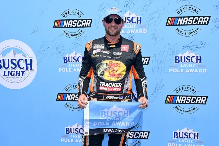 Chase Briscoe NASCAR Iowa Pole