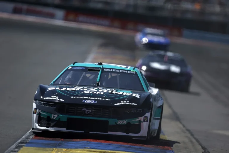 Chris Buescher Richmond NASCAR replacement