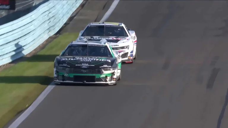 Chris Buescher Watkins Glen Battles