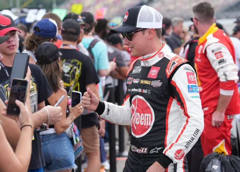 Christopher Bell NASCAR MLB crossover event