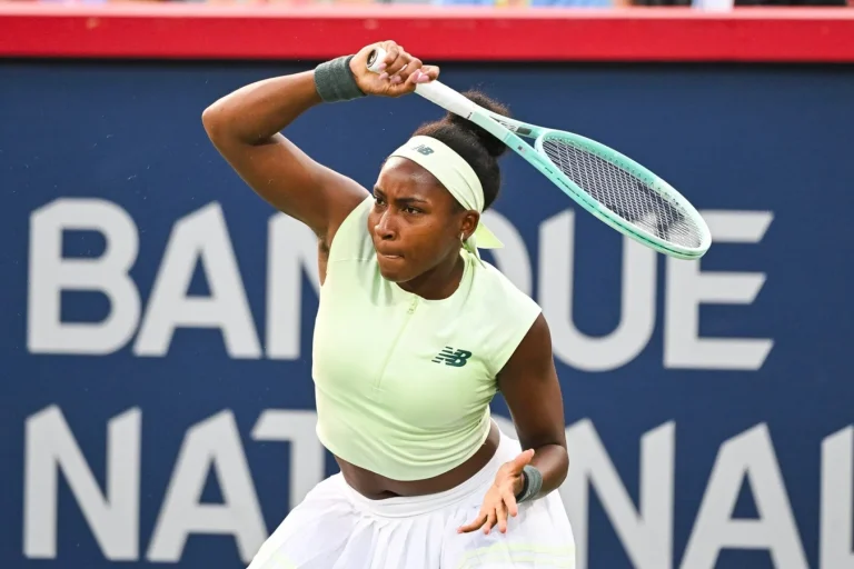 Coco Gauff Cincinnati Canadian Overlap