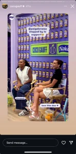 Coco Gauff and Paige Lorenze Spark Fashion Buzz with Exciting New Smoothie Brand Collaboration