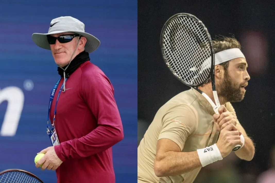 Coco Gauff coach reacts Basilashvili celebration Coco Gauff coach reacts Basilashvili celebration