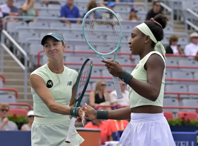 Coco Gauff doubles disqualification drama