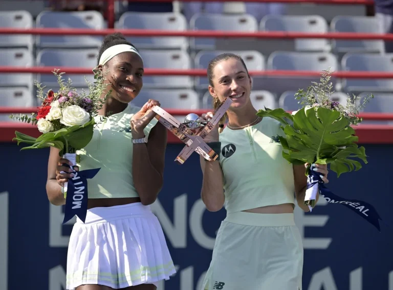 Coco Gauff doubles victory 2025