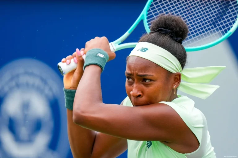 Coco Gauff service game improvement