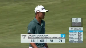 Collin Morikawa Reflects with 3-Word Message After Disappointing FedEx St. Jude Finish