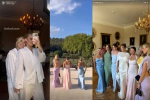 Connor McDavid and Wife Lauren Share Stunning First Look From Leon Draisaitl’s Glamorous Wedding Celebration