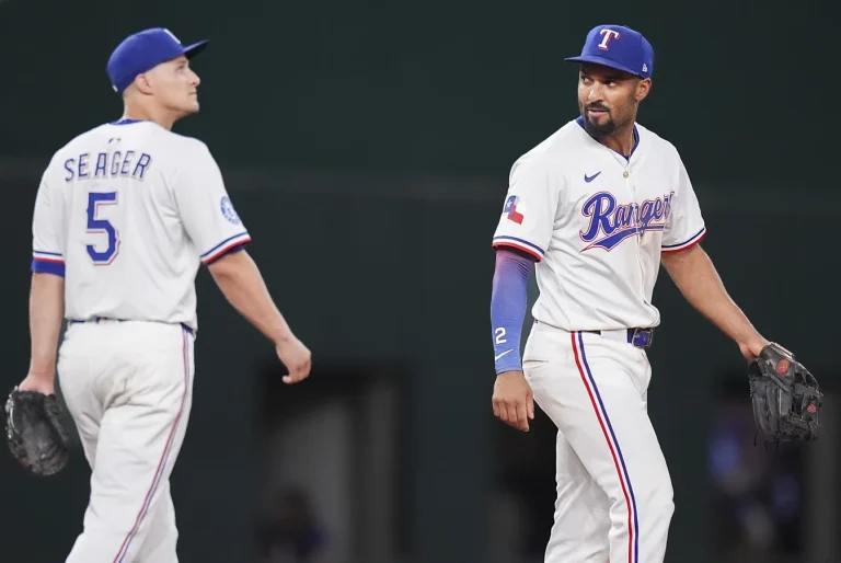 Corey Seager Rangers defense
