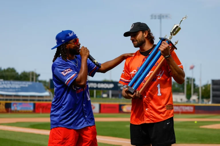 Darius Garland Celebrity Softball Game