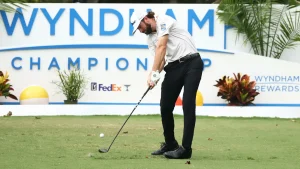 Davis Thompson Misses FedExCup Playoff Bubble in Dramatic Wyndham Finish, Matti Schmid Advances