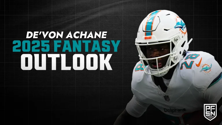 De'Von Achane fantasy RB outlook