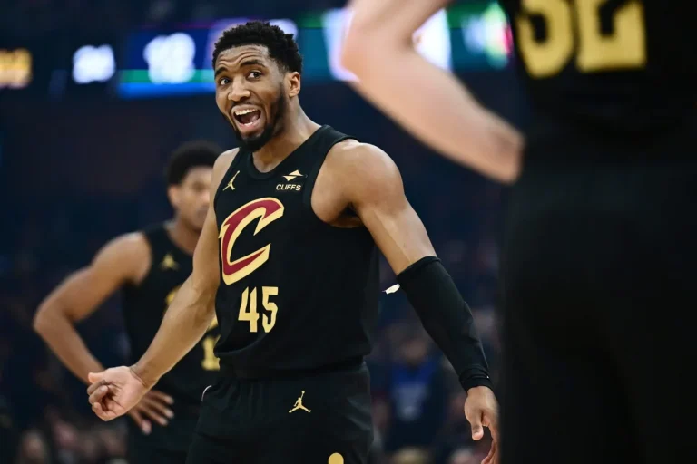 Donovan Mitchell playoff pressure Cavaliers