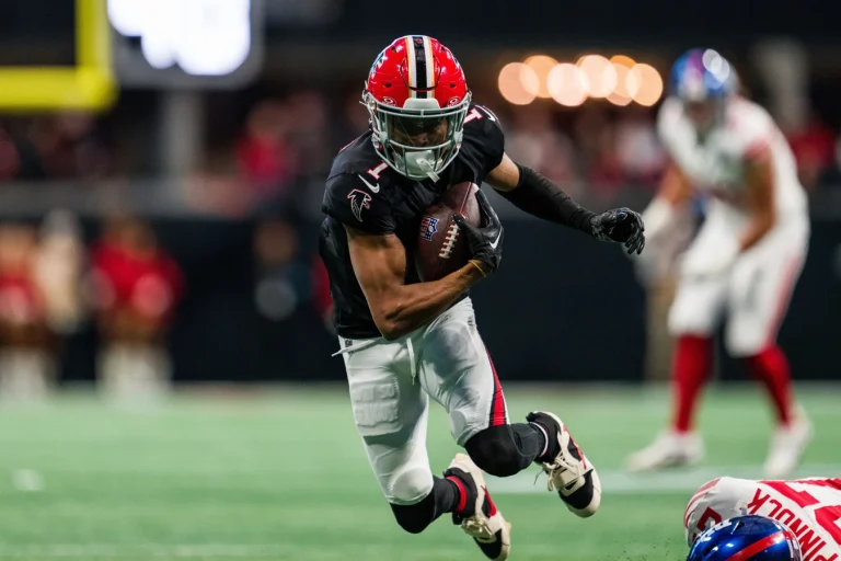 Drake London Falcons Offensive Leader