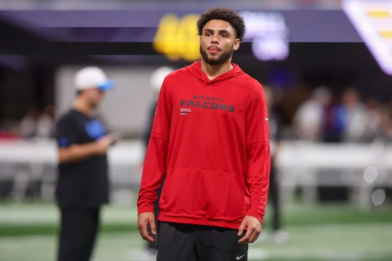 Drake London Falcons preseason status