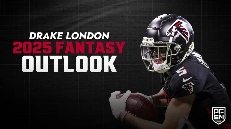 Drake London fantasy football 2025