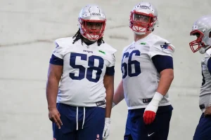 Rookie Will Campbell Struggles to Protect Drake Maye’s Blind Side in Intense NFL Practice Clash