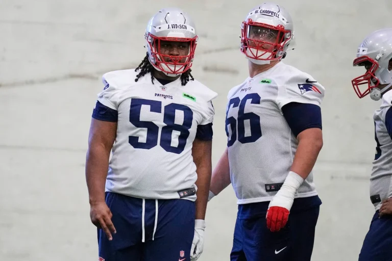 Drake Maye blind side protection