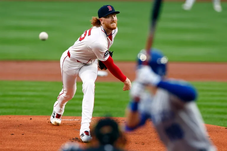 Dustin May Red Sox debut struggles