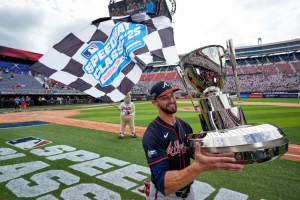 Braves’ Eli White Hits Historic Home Run, Unleashing First ‘Home Run Car’ at Bristol Speedway