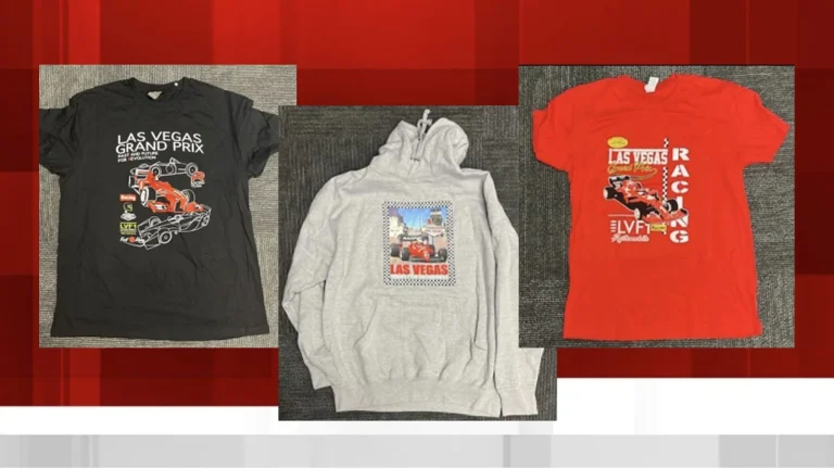 F1 lawsuit Las Vegas counterfeit merchandise