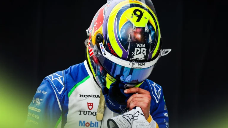 F1 rookie battles gravel hand injury