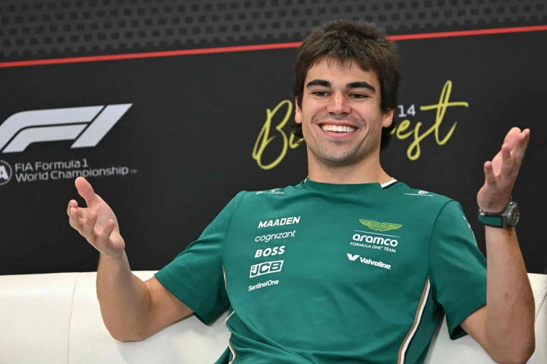 Fire Lance Stroll for Aston Martin