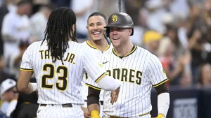 Gavin Sheets Powers Padres in Drive for Series Win Over Giants