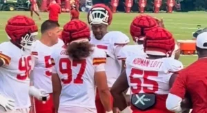 Chris Jones Caught on Camera Yelling at George Karlaftis in Intense Chiefs Practice Showdown