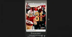 George Kittle’s Wife Cheers His NFL Top 100 Rank, Proudly Beats Travis Kelce at No. 31