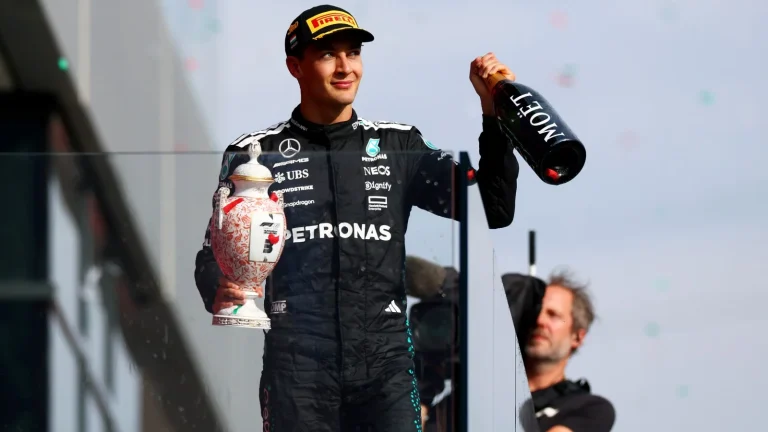 George Russell Mercedes contract decision