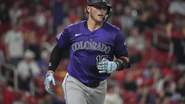 Hunter Goodman Colorado Rockies Performance