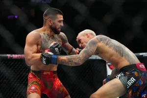 Former UFC Fighter Brett Johns Stuns with Rare Submission at Ilia Topuria’s MMA Promotion Event